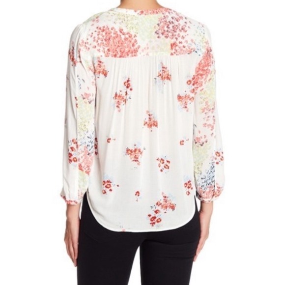 Lucky Brand Women's Sz S/P Floral Fairy Boho Peasant Festival Summer Beachy Work - Picture 2 of 10